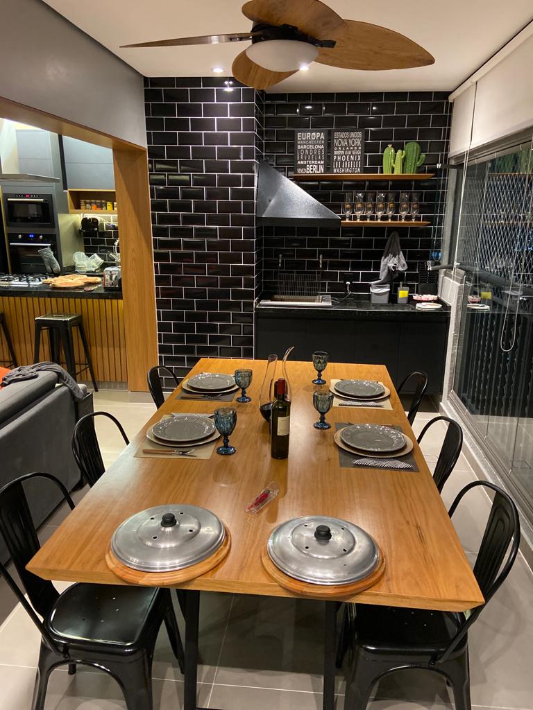 Área gourmet planejada D&A Móveis