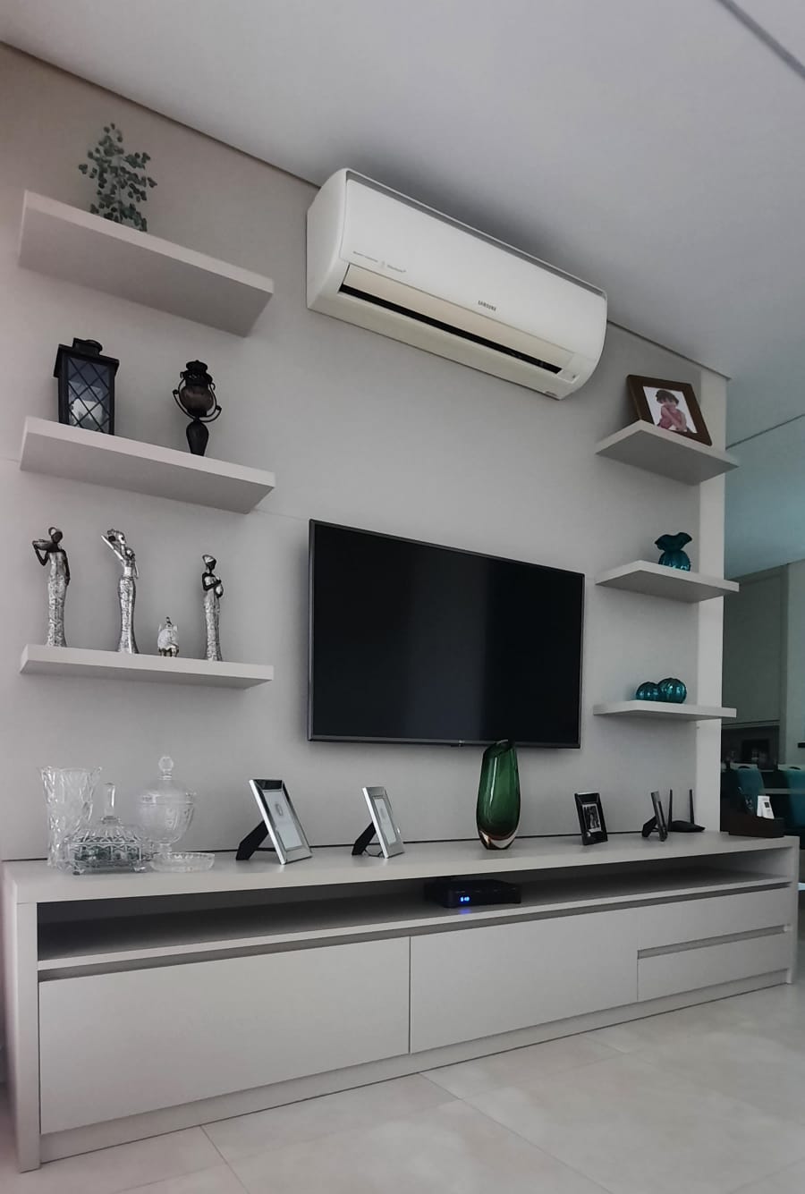 Sala de estar planejada D&A Móveis